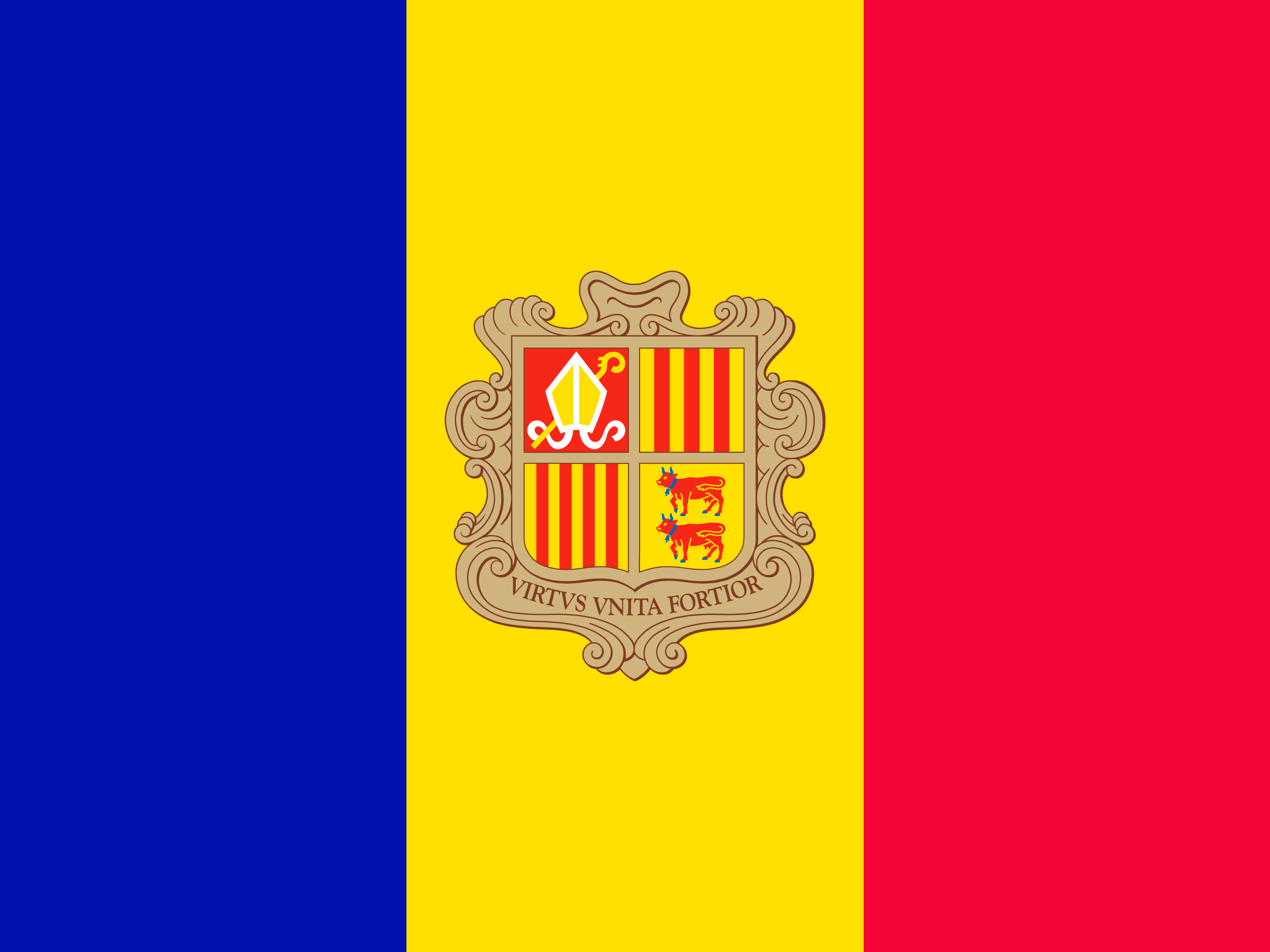Andorra bayrağı