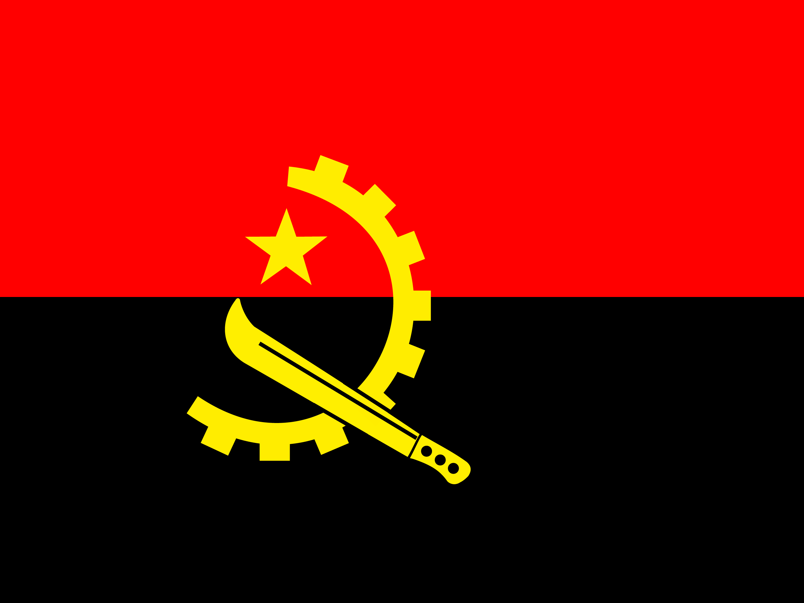 Angola bayrağı