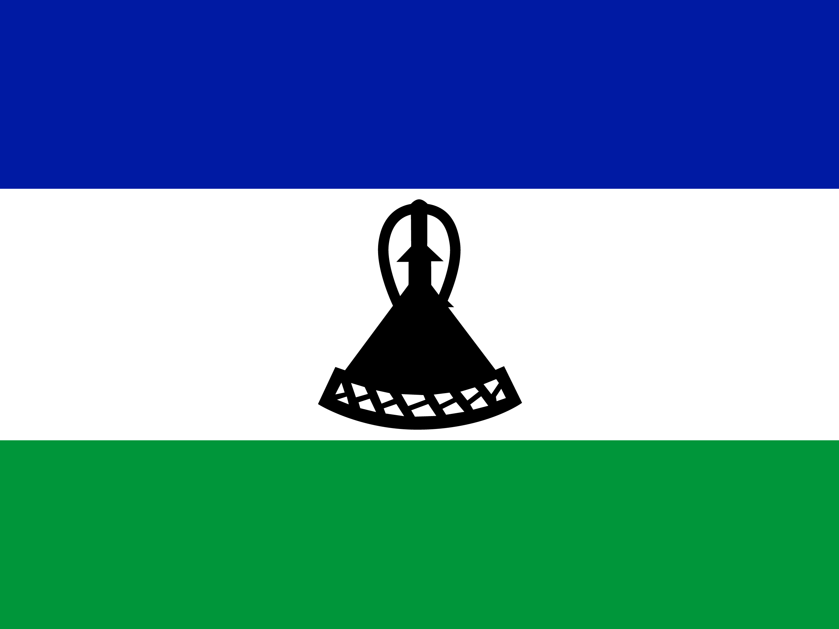 Lesotho bayrağı