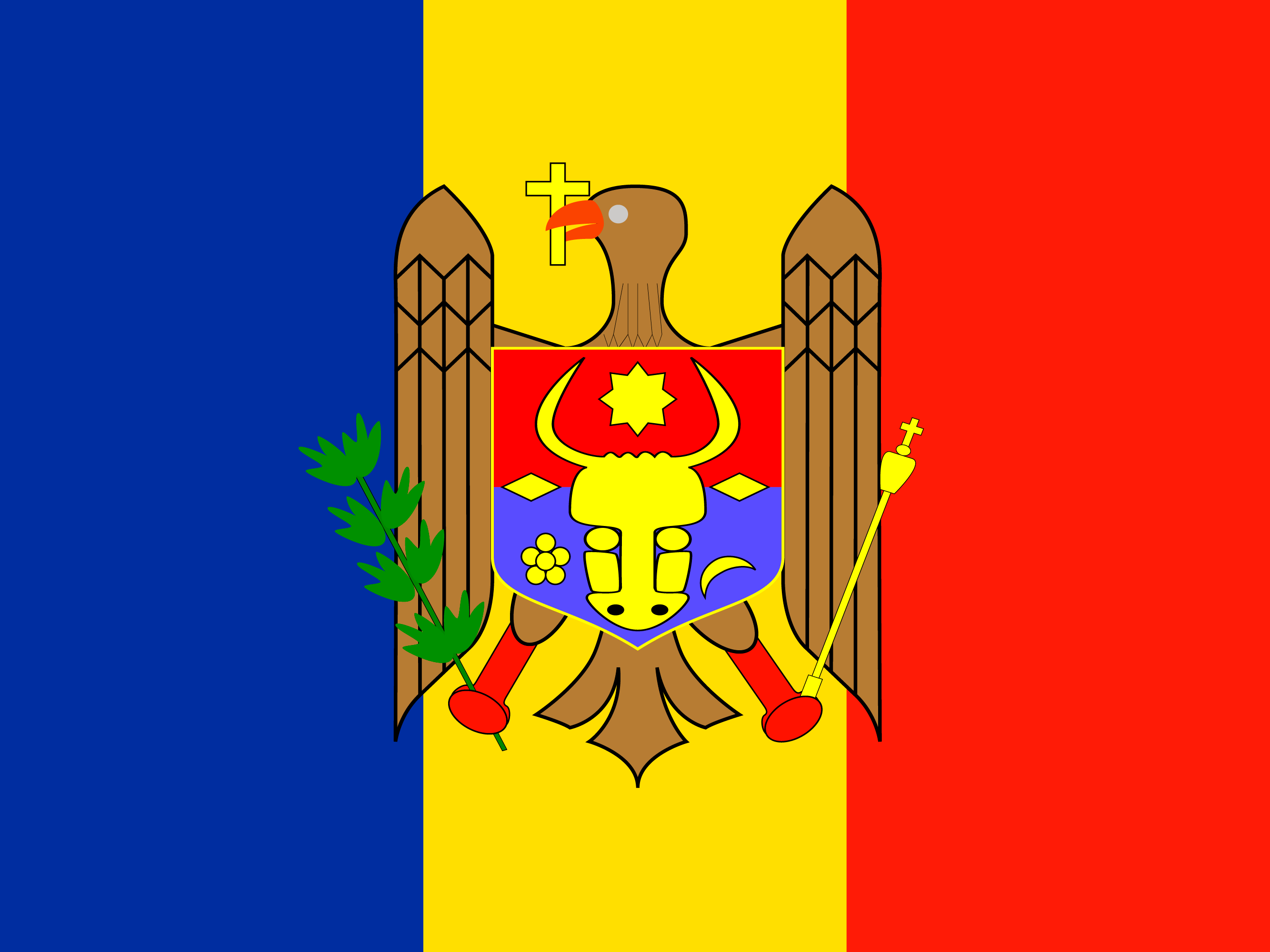 Moldova bayrağı