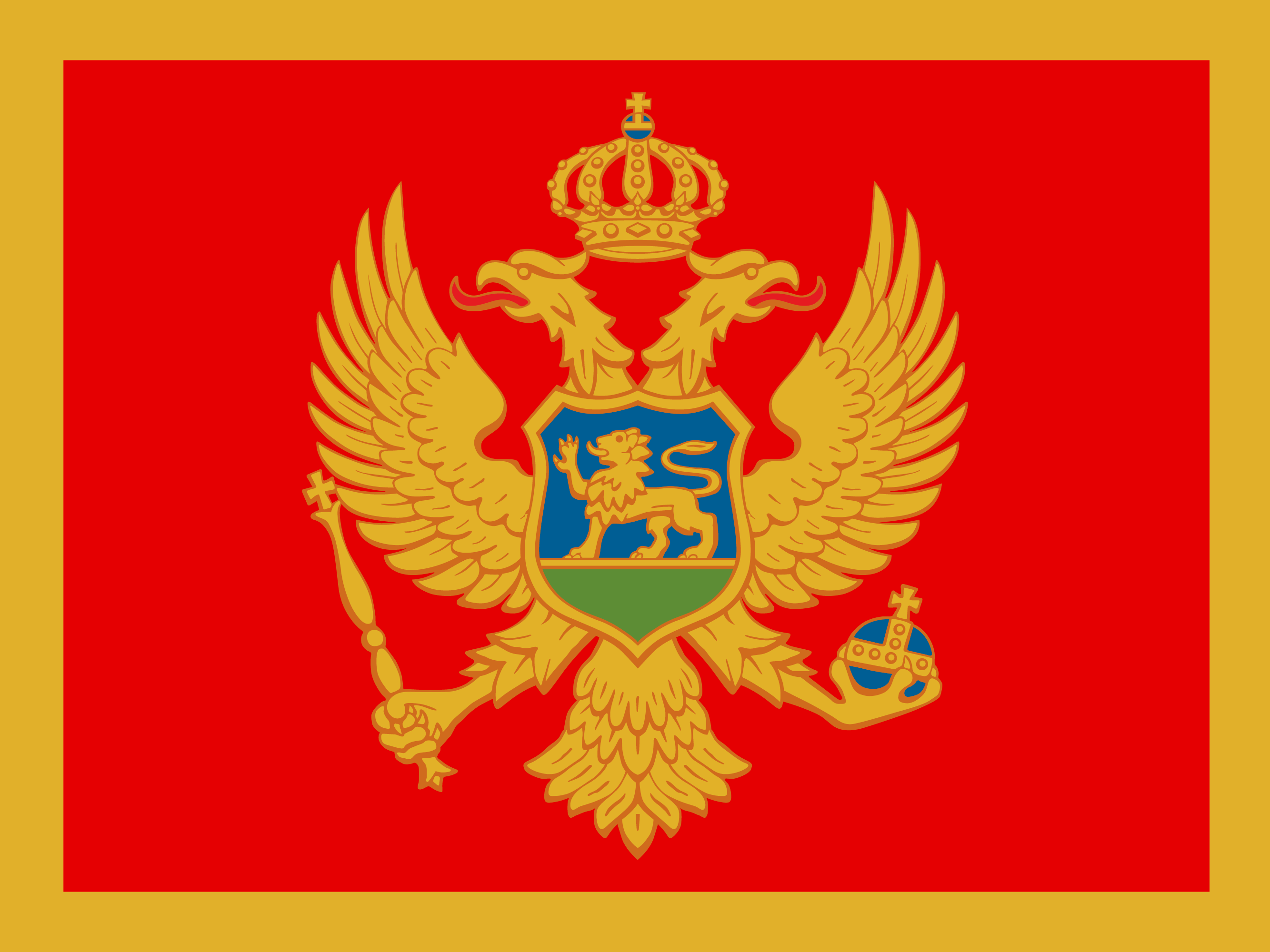 Karadağ bayrağı
