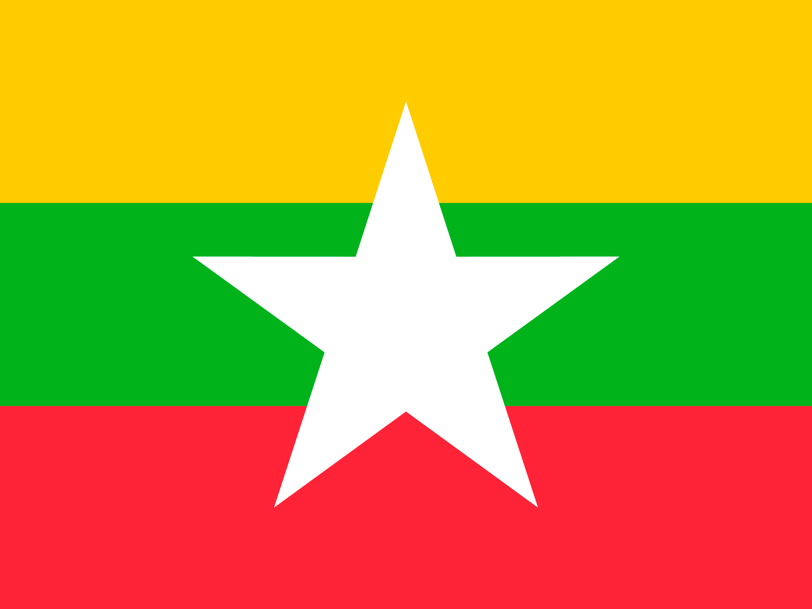 Myanmar (Burma) bayrağı