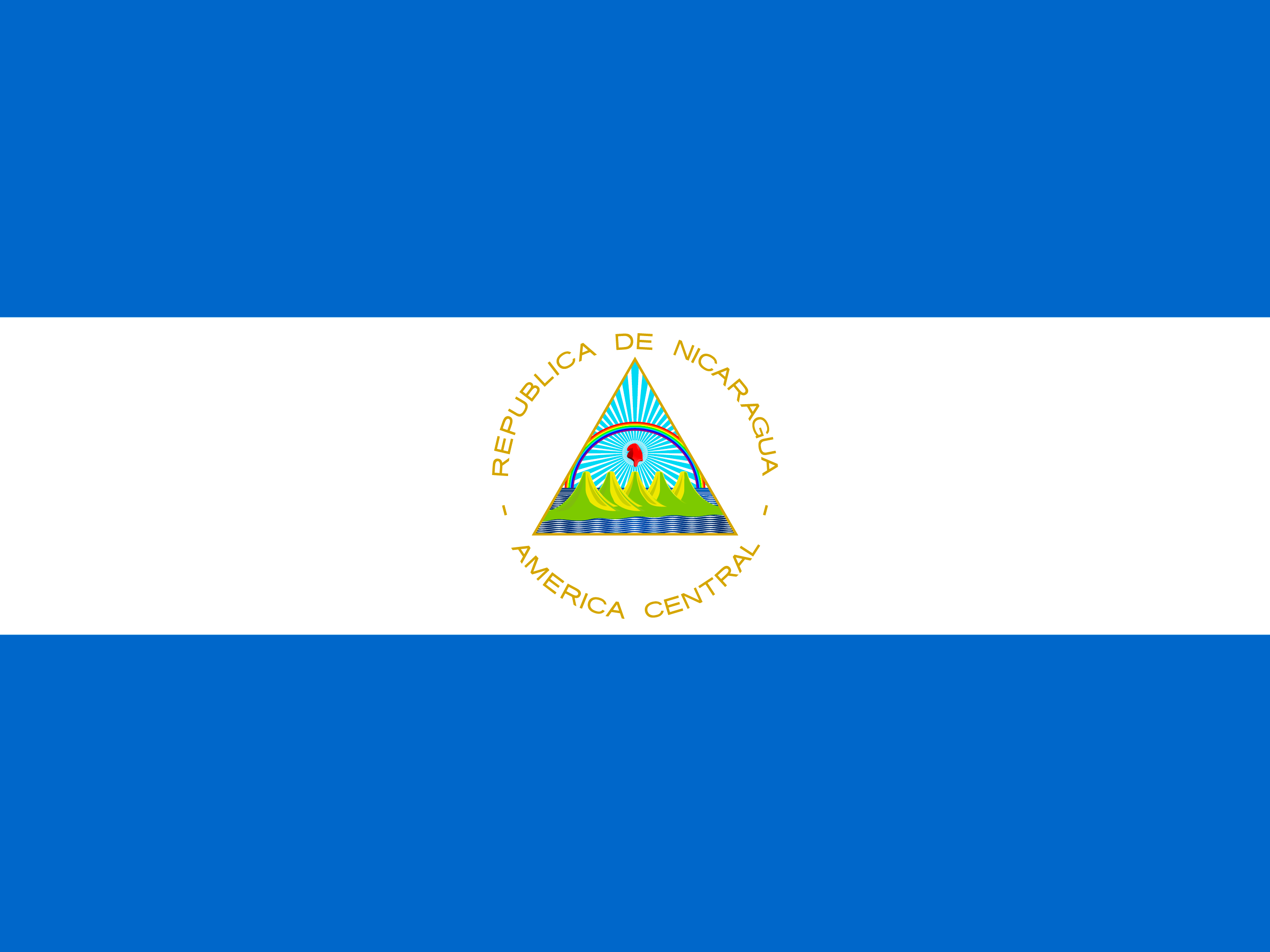 Nikaragua bayrağı