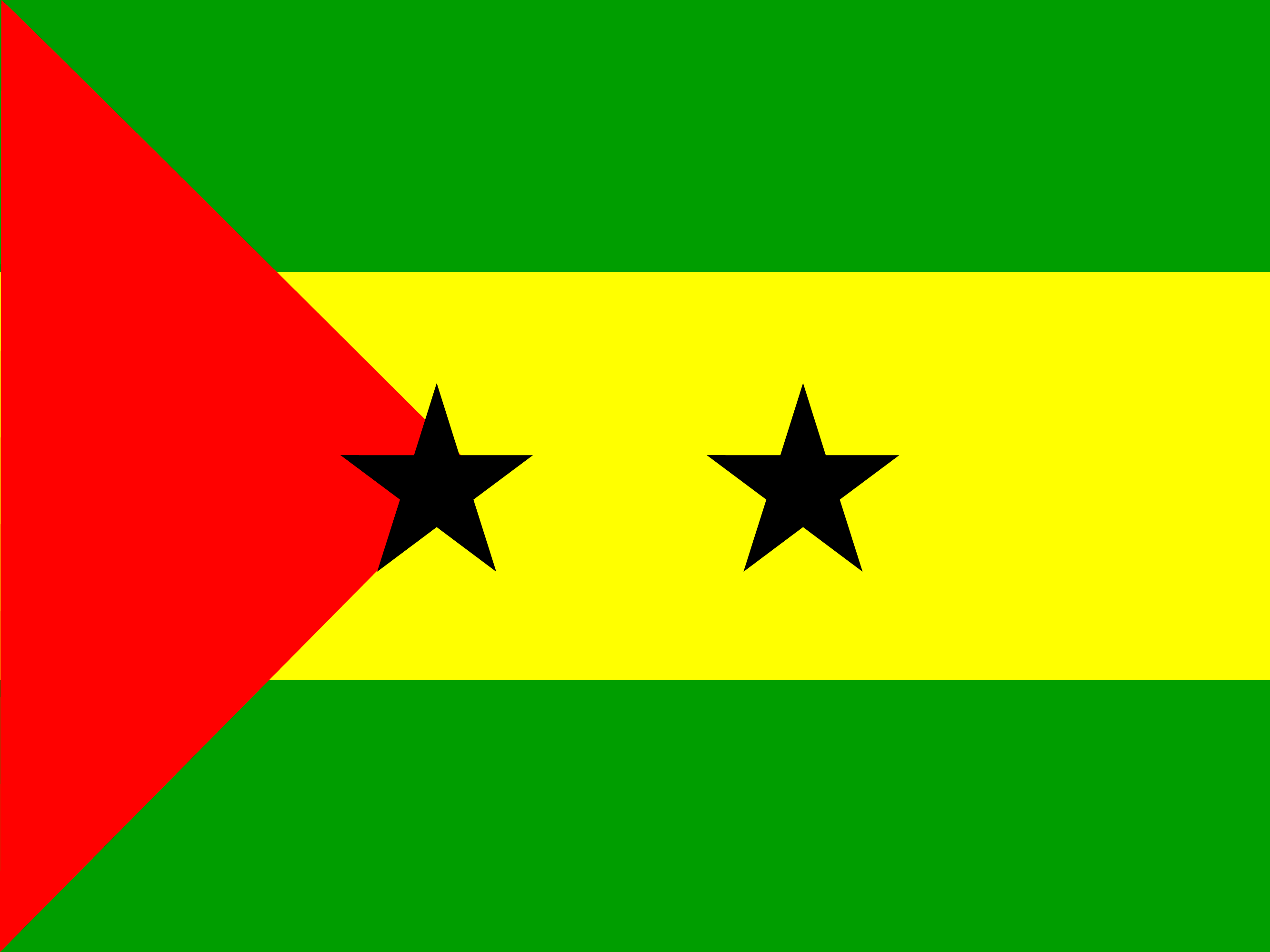 São Tomé ve Príncipe bayrağı