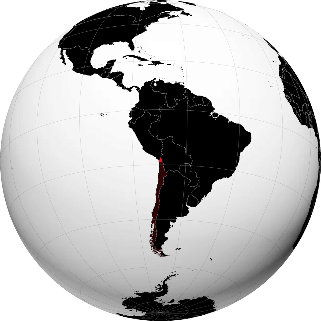 Arica y Parinacota Bölgesi kürede