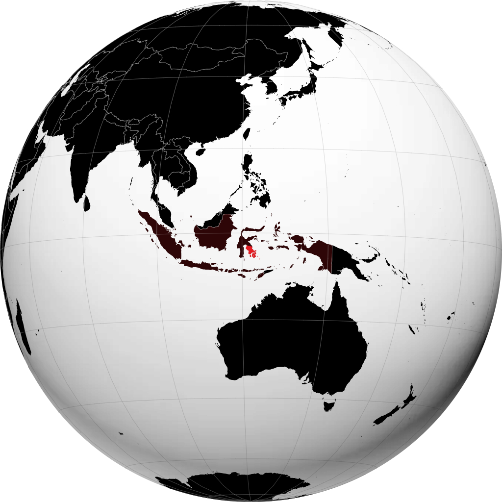 Güneydoğu Sulawesi kürede