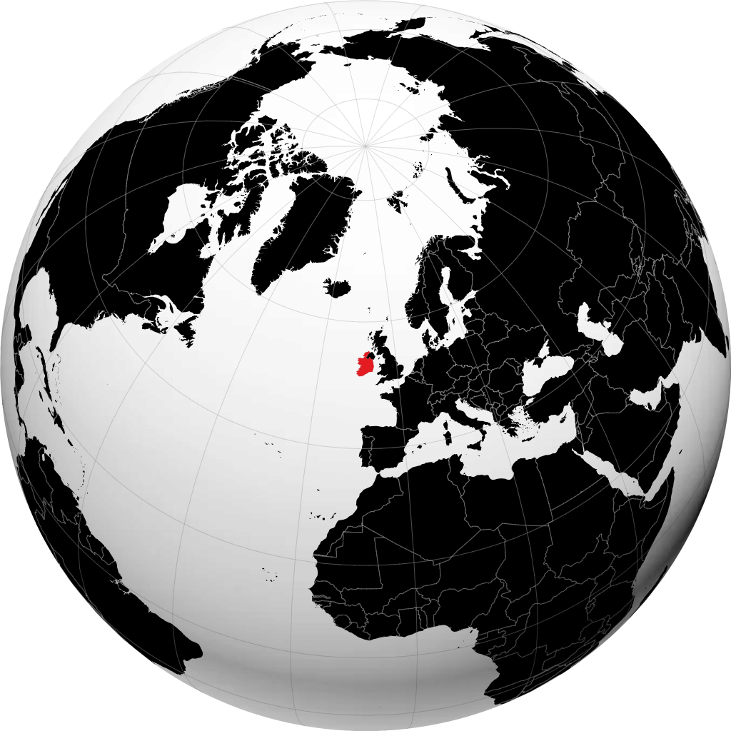 İrlanda kürede