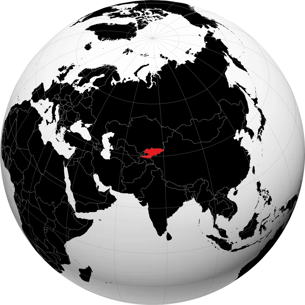 Kırgızistan kürede