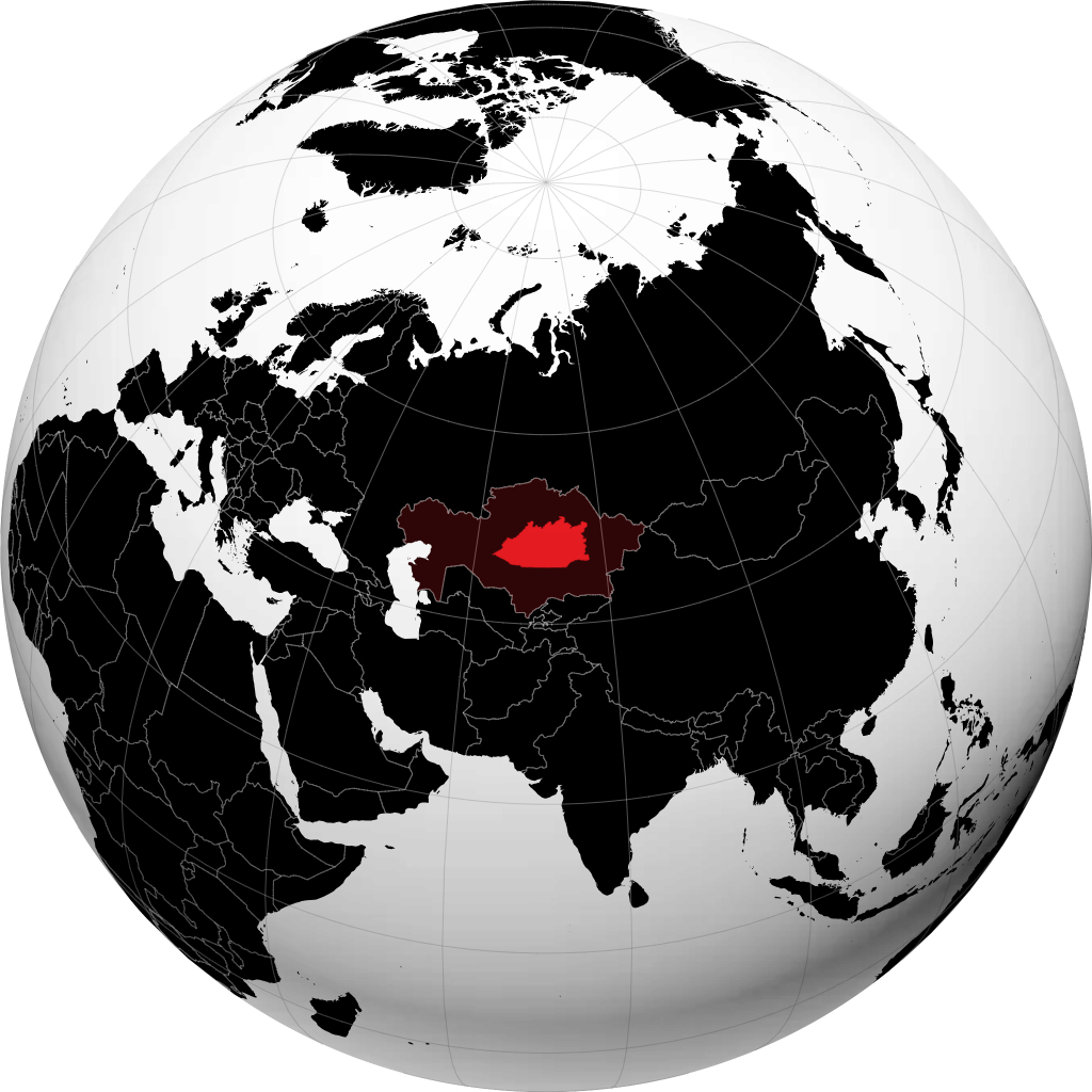 Karaganda Bölgesi kürede
