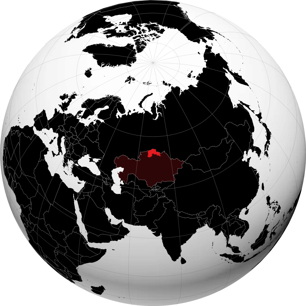 Kuzey Kazakistan Oblastı kürede