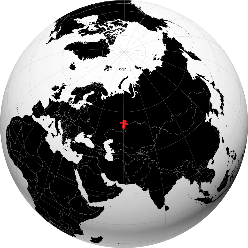 Çelyabinsk Oblastı kürede