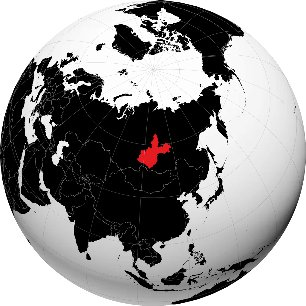 İrkutsk Oblastı kürede