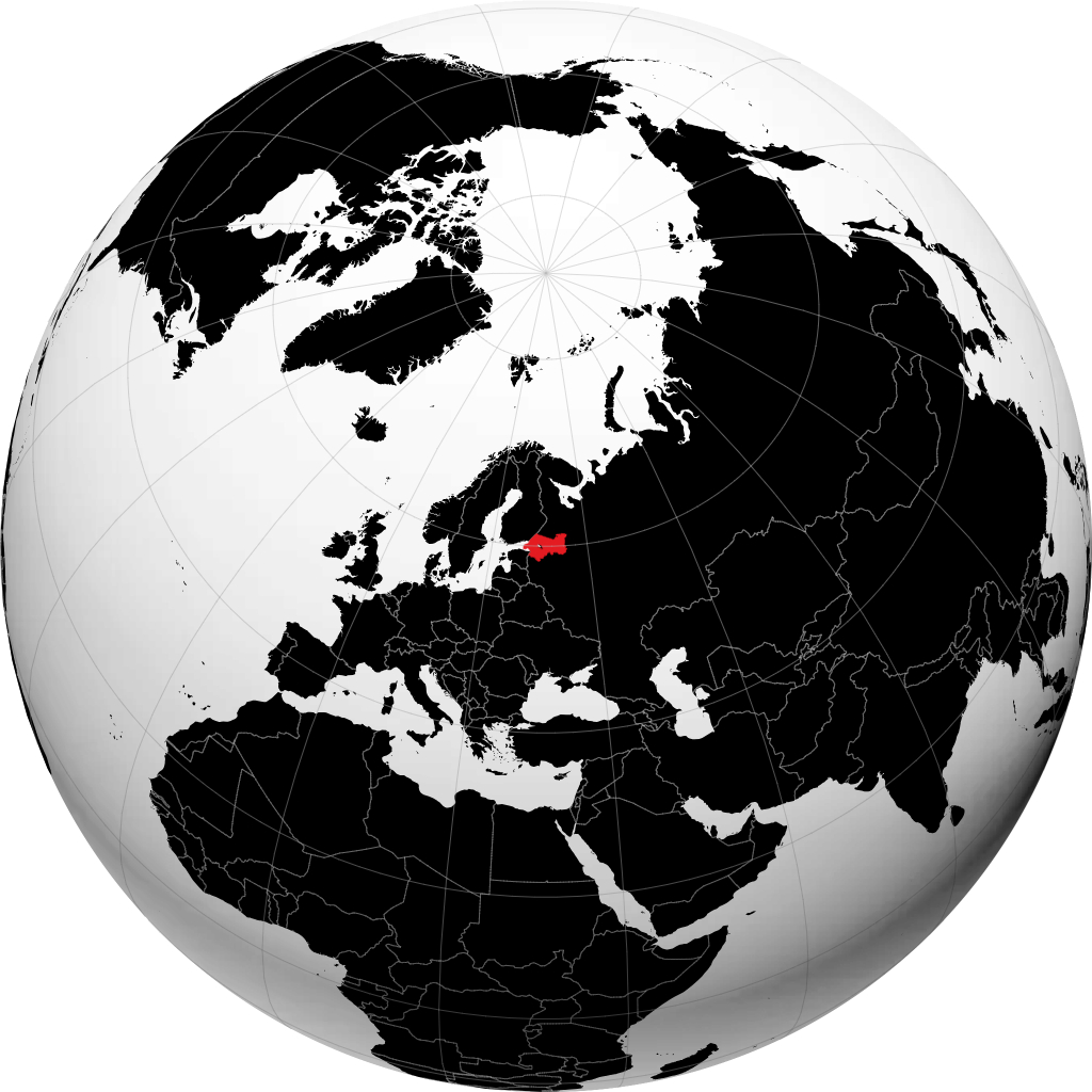 Leningrad Oblastı kürede