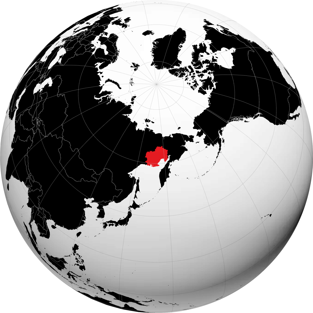 Magadan Oblastı kürede