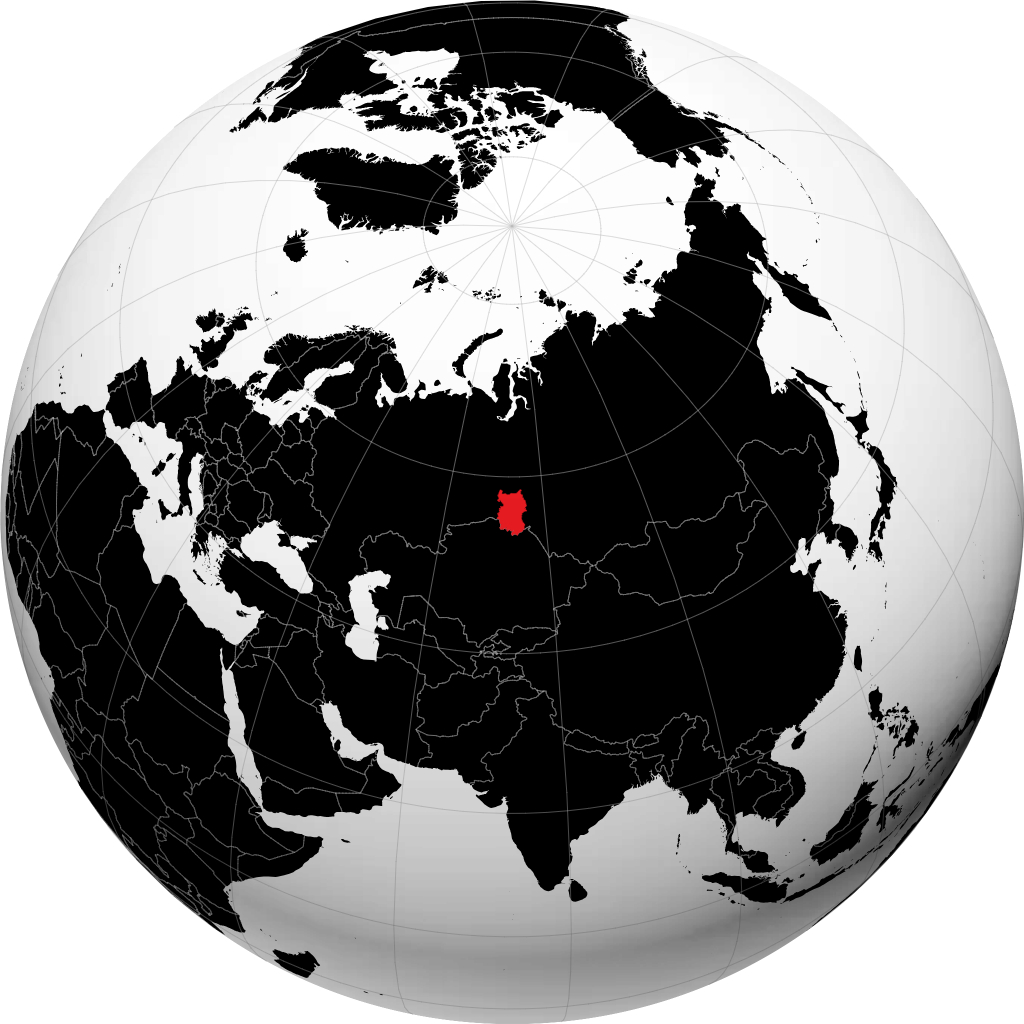 Omsk Oblastı kürede