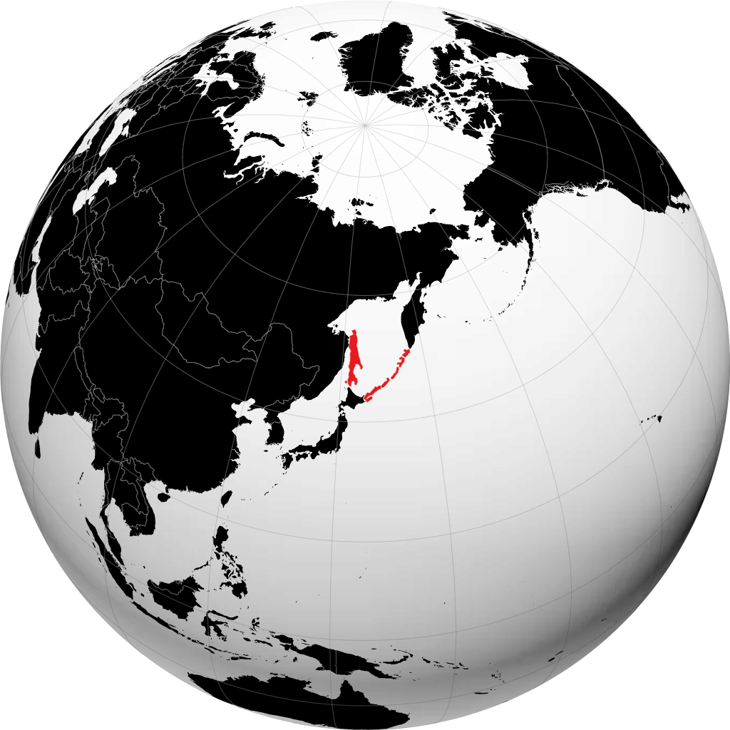 Sakhalin Oblastı kürede