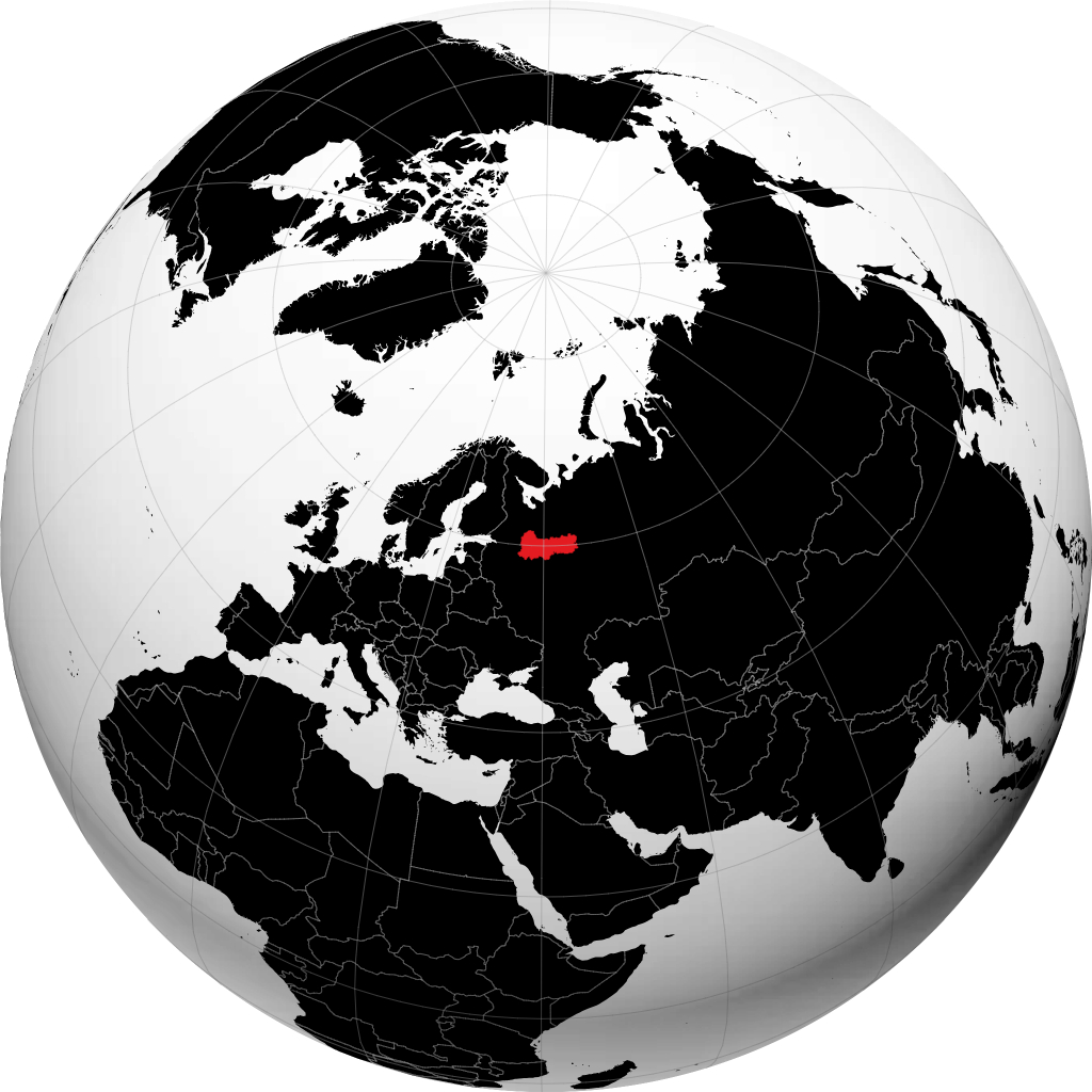 Vologda Oblastı kürede