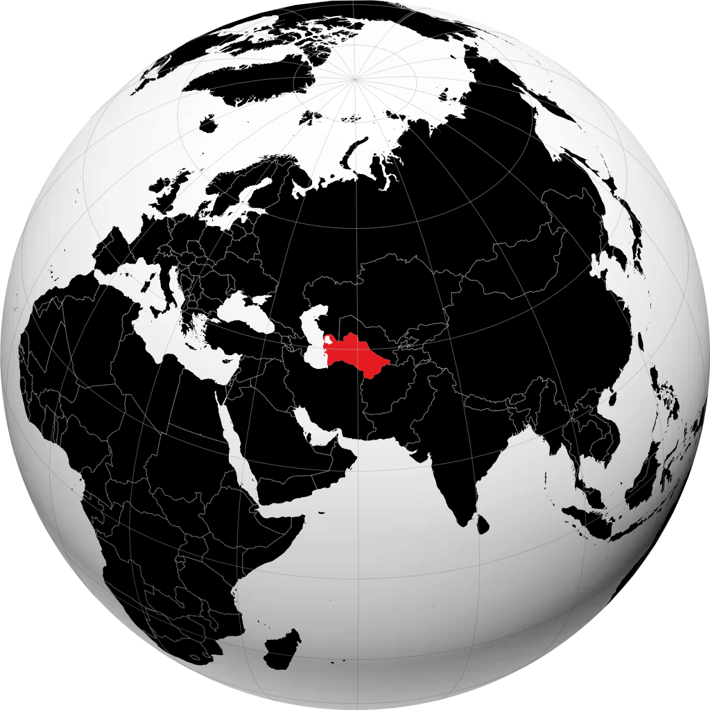 Türkmenistan kürede