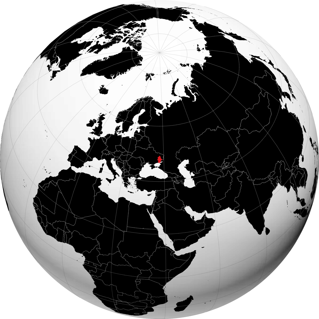 Donetsk Oblastı kürede