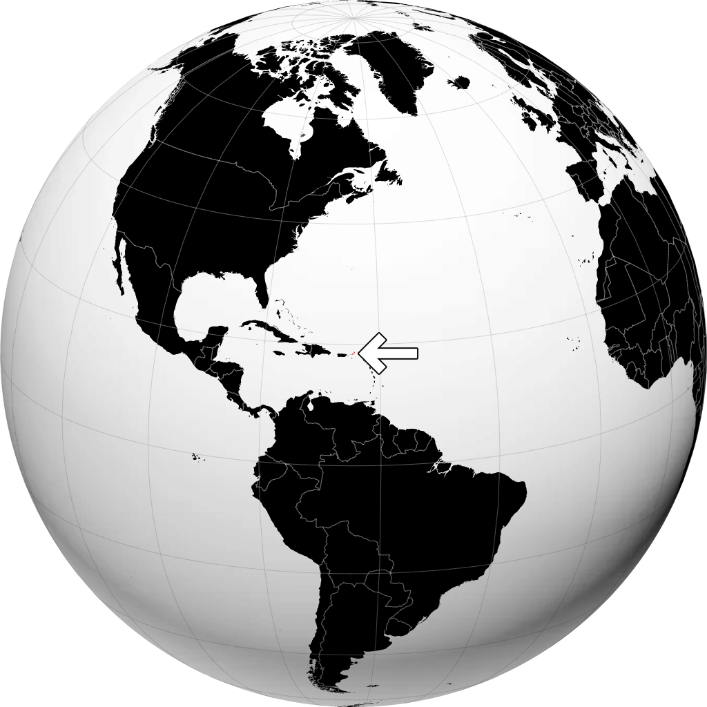 Britanya Virgin Adaları kürede